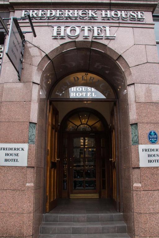 Frederick House Hotel main entrance