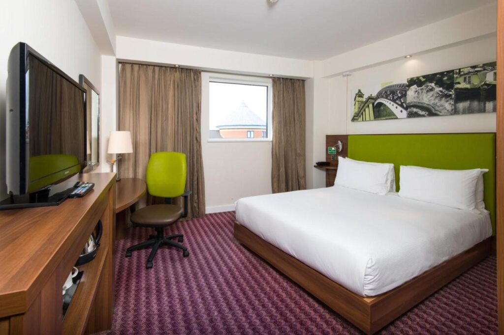 double room Hilton Jewerly hotel Birmingham